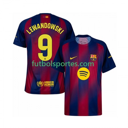 Camiseta FC Barcelona Robert Lewandowski 9 Primera Equipación 2025/2026